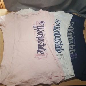 Three Slim Fit Aeropostale Shirts